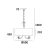 Lampa Hampton wisząca biała E27 ABU DHABI - P05406CH-WH - Cosmo Light